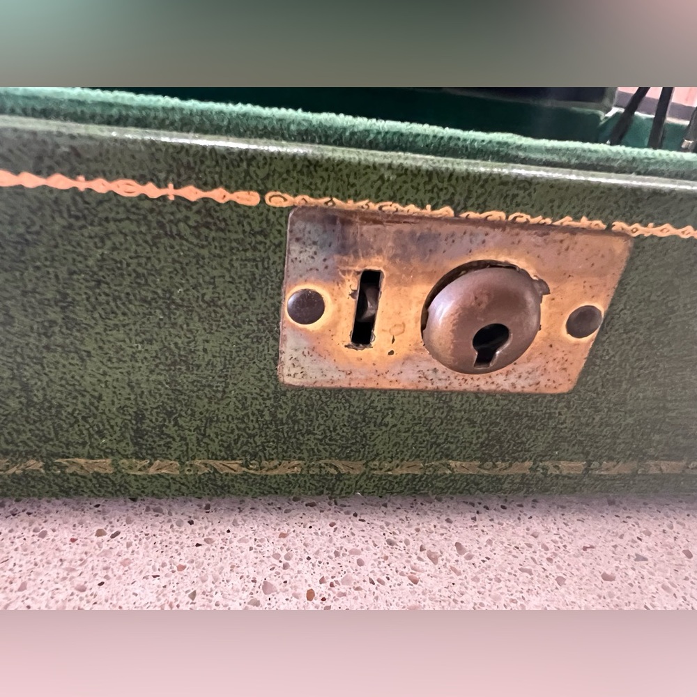 1950s mid century jewelry box AS IS - Picture 5 of 12